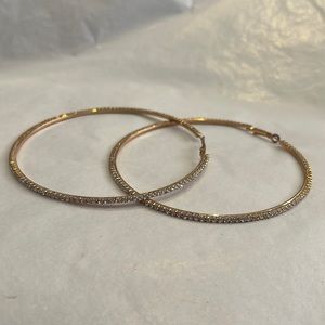 Mega statement earrings